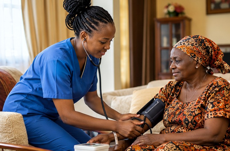 Home & Palliative Care — illustration